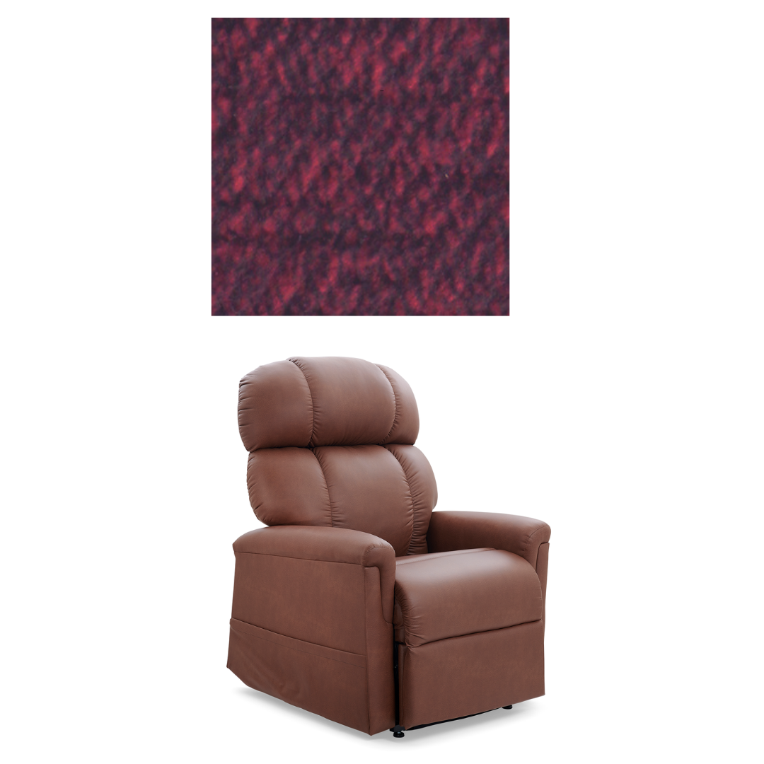 Golden Tech PR545 Recliner with Assisted Lift - Twilight & MaxiComfort Positioning - Barn